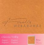   Metál fényű papír - Réz színű karton 250gr - kétoldalas