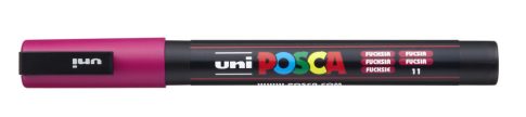 Posca filc, 0,9-1,3 mm, UNI Posca PC-3M - Fukszia 11