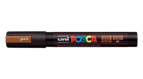 Posca filc, 1,8-2,5 mm, UNI Posca PC-5M, bronz 42