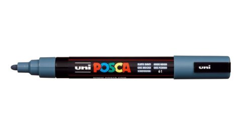 Dekormarker, 1,8-2,5 mm, UNI "Posca PC-5M" - Palaszürke 61