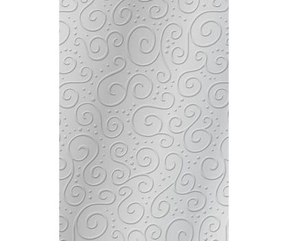 Domborított karton - Milánó ezüst metál színű - 1 lap, 20x30cm, 220gr