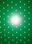 Kartonpapír - Karácsonyfa mintás zöld színű
