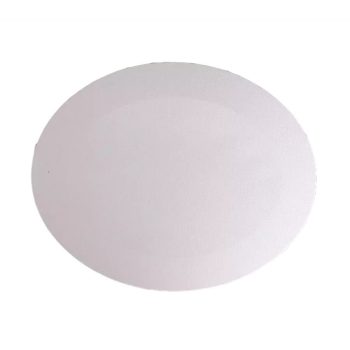 Keretre feszített, alapozott festővászon - Mona Lisa - Ovális - 15 cm Fehér