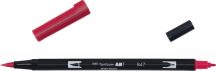 Tombow ABT Dual Brush Pen - szín: 847 (Crimson)