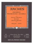   ARCHES savmentes akvarelltömb 100 % pamutból, 300 gr, hidegen préselt, durva felületű - 12 lap, A5