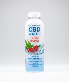 AIDVIAN CBD Sugar Free Water - BLOOD ORANGE 3 mg 500 ml