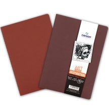   CANSON ArtBooks: "INSPIRATION", vázlatfüzet, finom szemcsés papír, a borítóra rajzolni, vagy festeni is lehet 96g/m2 36 ív, 2 db/szín A4 borító: bordó/tégla