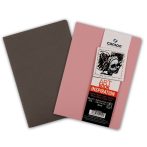   CANSON ArtBooks: ÚJ "INSPIRATION", vázlatfüzet, finom szemcsés papír, a borítóra rajzolni, vagy festeni is lehet 96g/m2 30 ív, 2 db/szín A5 borító: szépia/orchidea