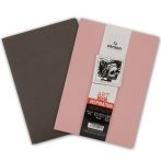   CANSON ArtBooks: ÚJ "INSPIRATION", vázlatfüzet, finom szemcsés papír, a borítóra rajzolni, vagy festeni is lehet 96g/m2 36 ív, 2 db/szín A4 borító: szépia/orchidea