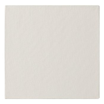 Kasírozott festővászon, alapozott, fehér - Clairefontaine - 30x30 cm
