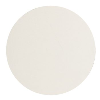 Kasírozott festővászon, alapozott, fehér - Clairefontaine - Kör alakú, 40 cm átmérő
