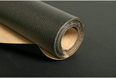 Clairefontaine Kraft Noir művészpapír tekercsben 60 gr fekete/nátron - 1m széles, 10 m hosszú