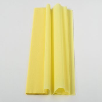 Krepp-papír 75% kreppelés 40 gr PAILE SÁRGA  0,5 x 2,50 cm