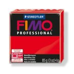   Gyurma, 85 g, égethető, FIMO "Professional", piros