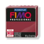   Gyurma, 85 g, égethető, FIMO "Professional", bordó