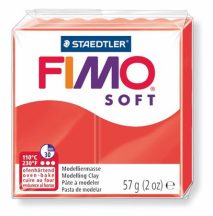   Gyurma, 57 g, égethető, FIMO "Soft", indián piros