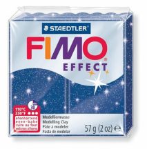 Gyurma, 57 g, égethető, FIMO "Effect", csillámo...