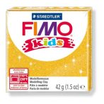 Gyurma, 42 g, égethető, FIMO "Kids", glitteres...