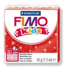 Gyurma, 42 g, égethető, FIMO "Kids", glitteres...