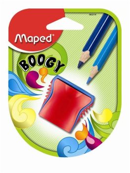 Hegyező, kétlyukú, tartályos, MAPED "Boogy", ve...