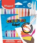 Filctoll készlet, 3,6 mm, törölhető, MAPED "Col...