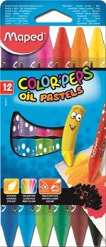 Olajpasztell kréta, MAPED "Color'Peps", 12 külö...