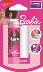 Radírstift, pótbéllel, MAPED "Barbie"