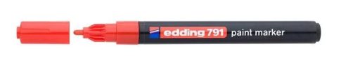 Lakkmarker, 1-2 mm, EDDING "791", piros