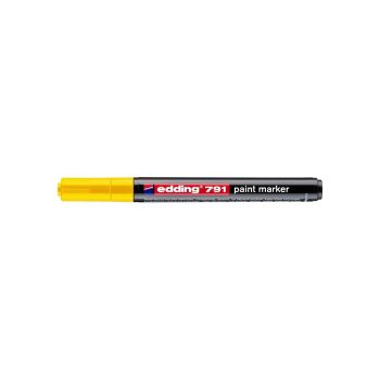 Lakkmarker, 1-2 mm, EDDING "791", sárga