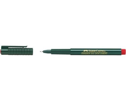 Tűfilc, 0,4 mm, FABER-CASTELL "Finepen 1511", p...