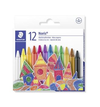 Zsírkréta, STAEDTLER "Noris 220", 12 különböző...