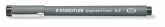 Tusfilc, 0,2 mm, STAEDTLER "Pigment Liner 308",...