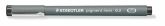 Tusfilc, 0,3 mm, STAEDTLER "Pigment Liner 308",...