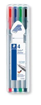 Tűfilc készlet, 0,3 mm, STAEDTLER "Triplus  334...