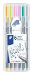 Tűfilc készlet, 0,3 mm, STAEDTLER "Triplus Past...