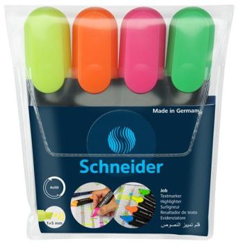 Szövegkiemelő készlet, 1-5 mm, SCHNEIDER "Job 1...