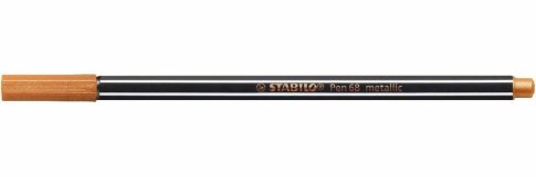 Rostirón, 1,4 mm, STABILO "Pen 68 metallic", bronz