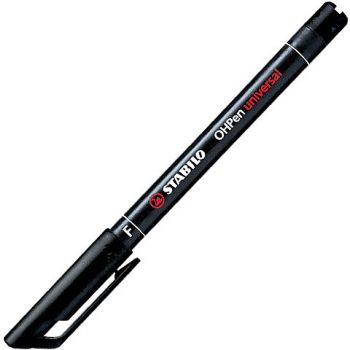 Alkoholos marker, 0,7 mm, STABILO "OHPen F", fe...