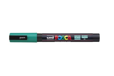 Dekormarker, 0,9-1,3 mm, UNI "Posca PC-3M", sma...