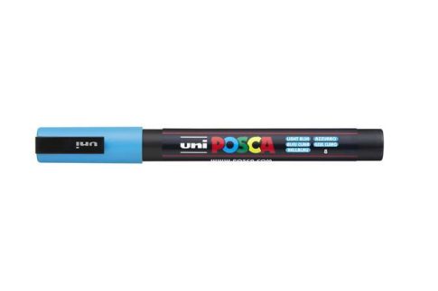 Dekormarker, 0,9-1,3 mm, UNI "Posca PC-3M", vil...