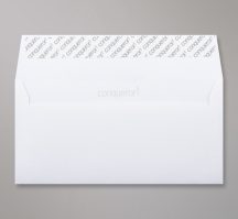 Conqueror boríték csomag, DL méretű (22x11 cm) - Fehér színű 10 db / csomag