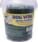   Dog Vital Vödrös Jutalomfalat Kutyáknak - Dental Fogápoló / Borsmentával És Klorofillal 460g