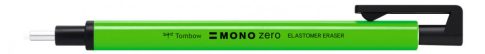 Tombow Mono Zero precíziós radír kör alakú töltettel - neon zöld