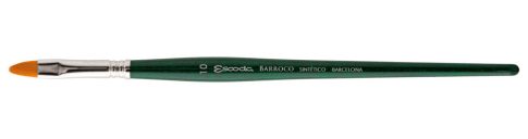 Ecset - Escoda Barroco - szintetikus lapos ecset - 4-es méret