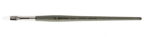 Ecset - Escoda Perla - szintetikus ecset, rövidnyelű, lapos - 18-as 