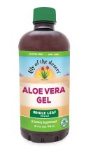   Lily Of The Desert Whole Leaf Aloe Vera Gél (teljes levél)946 ml, Teljes Levelű természetes Aloe Vera Gél 99%