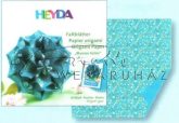 Origami papír - Kék virág hajtogató készlet 10x10 cm