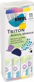 KREUL Triton Akril Marker készlet - Vágott (1-4 mm) Powerpack