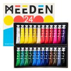   Művész Gouache festék készlet - MEEDEN Art 24 x 12 ml, tubusos