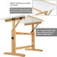 Rajz- és Festőasztal, állítható rajzszékkel - MEEDEN Natural Wood Drafting Table & Stool Set